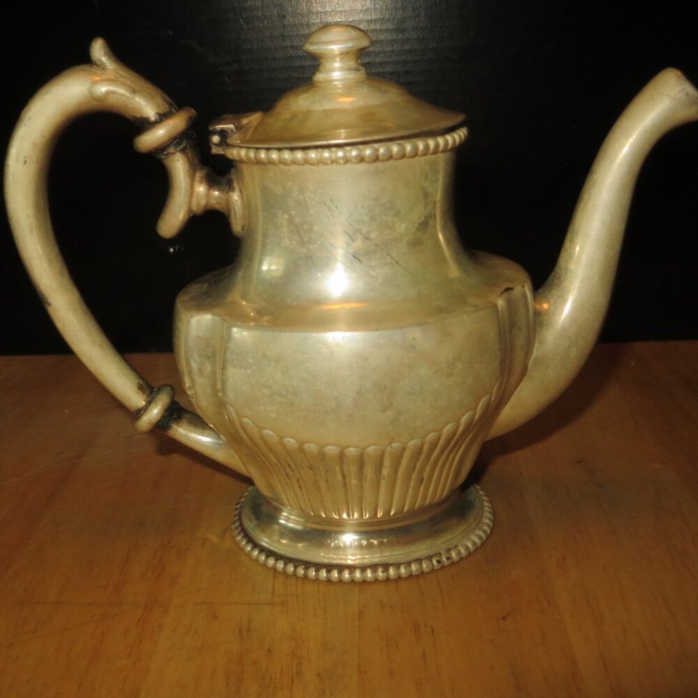 0322E B&O 1847 Silver Soldered 3/4 Pint Teapot, 02700